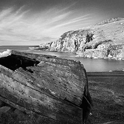 Polin. bay, scotland, landscape, seascape, photography, art, sky, boat